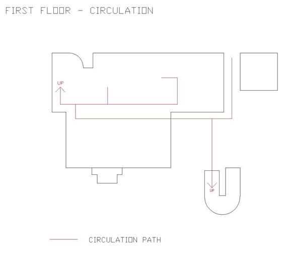 existing_circulation_first_floor