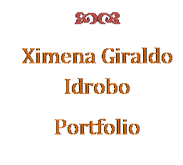 Text Box: cd
Ximena Giraldo Idrobo
Portfolio
ba

