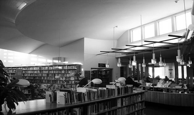 Seinjoki central library by Eva Garca Pascual.